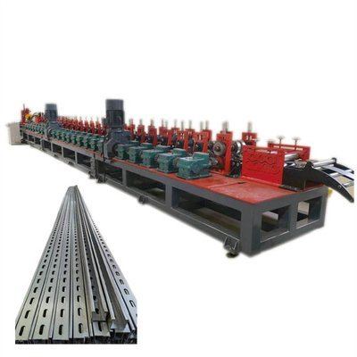 Máy tạo hình cuộn tốc độ cao 25m / phút cho cấu trúc năng lượng mặt trời 21 trạm