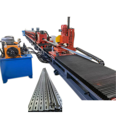 Máy tạo hình cuộn tốc độ cao 25m / phút cho cấu trúc năng lượng mặt trời 21 trạm