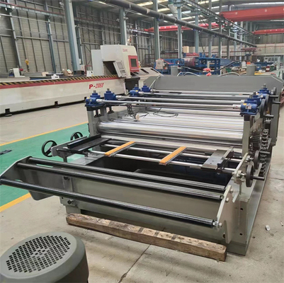 Máy cắt và xẻ thép mạ kẽm nhôm hoàn toàn tự động