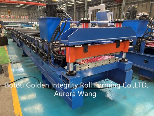 Các tòa nhà Máy cán tôn tấm lợp bằng kim loại ISO9001 CE