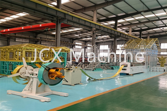 Máy đóng khung thép đo sáng 380V Máy tạo hình cuộn Keel