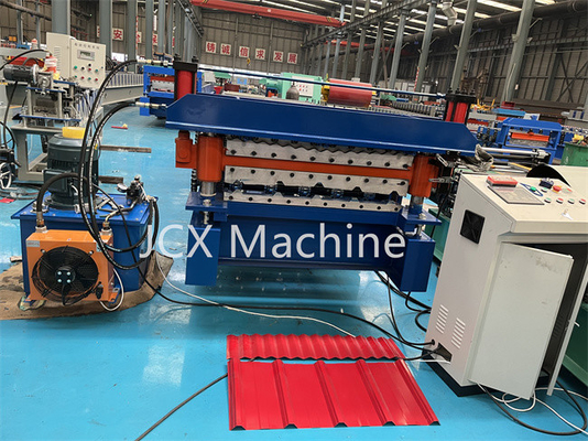 Máy tạo hình cuộn hai lớp PPGI Máy tạo hình cuộn hai lớp Aluzinc