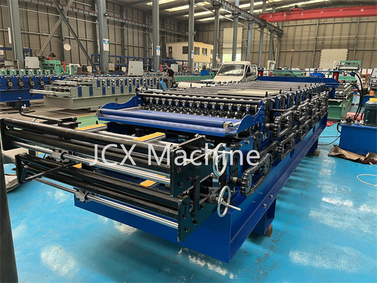 Máy tạo hình cuộn hai lớp PPGI Máy tạo hình cuộn hai lớp Aluzinc