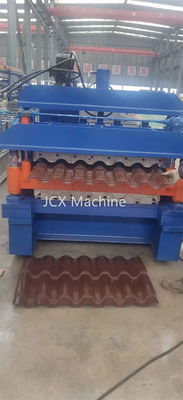 Máy cán ngói hoàn toàn tự động Thiết bị cắt thủy lực điều khiển PLC