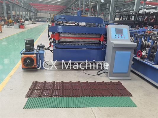 Máy tạo hình cuộn đôi tiếng ồn thấp 8-12m / phút cho giải pháp tiêu chuẩn