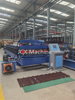 Máy tạo hình cuộn hai lớp thép màu Hồ sơ tùy chỉnh