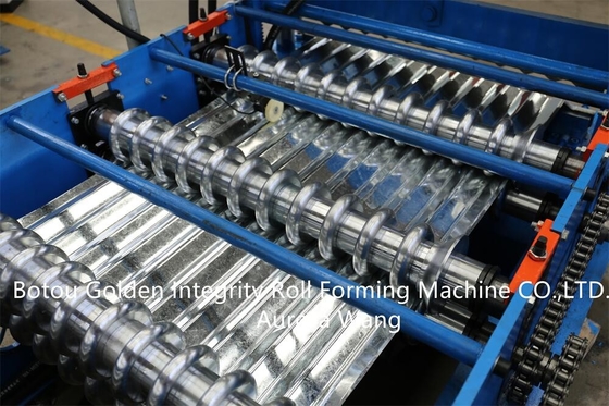 20m / phút Máy cán tôn sóng Máy sản xuất tấm tôn CE