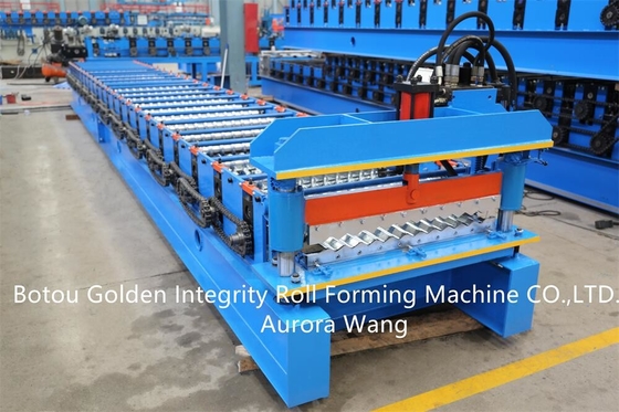 20m / phút Máy cán tôn sóng Máy sản xuất tấm tôn CE