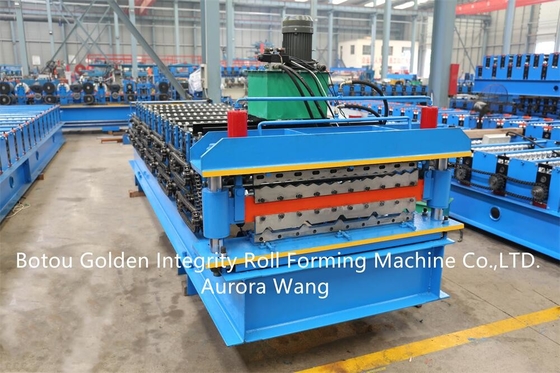 Bán nóng ibr kiểu sườn hình thang và tấm lợp tôn làm máy cán hai lớp