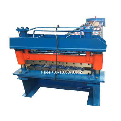 Máy tạo hình mái bằng kim loại dài IBR Máy tạo hình thép cuộn