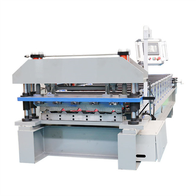 Máy cắt tôn mái bằng thủy lực tốc độ cao 15-20m / phút cho mái nhà xây dựng