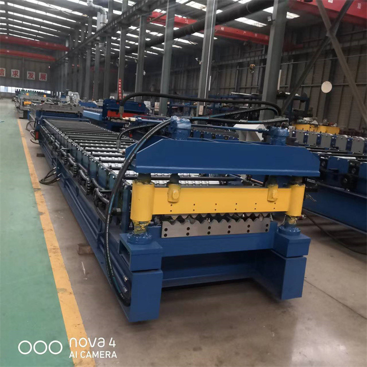 Máy cán tôn sóng bằng kim loại được sơn phủ và tấm tường