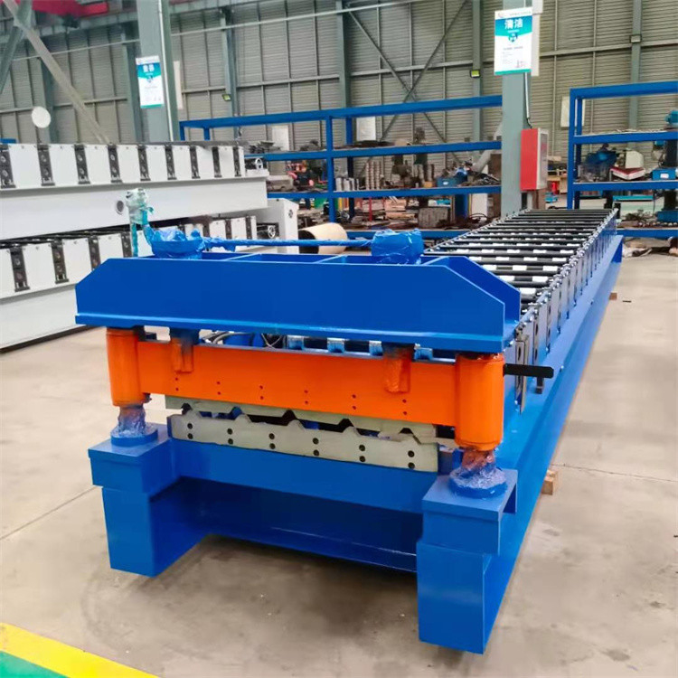 Thép màu kim loại chất lượng cao IBR 686 hồ sơ Máy cán tấm lợp mái