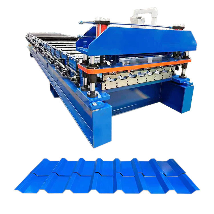 Máy cán hồ sơ PPGI GI PPGL GL tự động cho tấm lợp mái