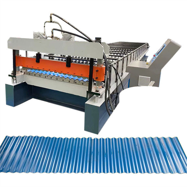 Máy tạo hình cuộn tôn sóng tốc độ cao 30m / phút Máy làm gạch tôn