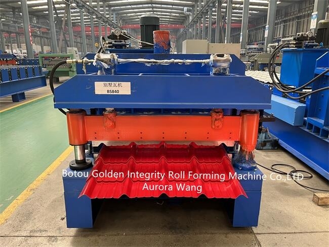 Máy lợp tôn tráng men Máy cán tôn lạnh 5.5KW